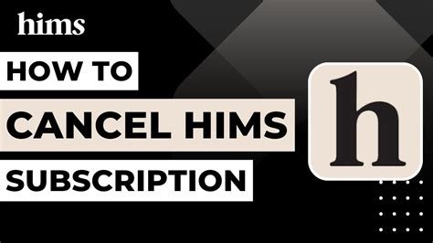 For Hims How To Cancel Subscription