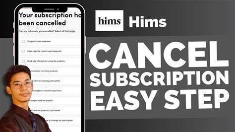 Hims Subscription İsnt Canceling